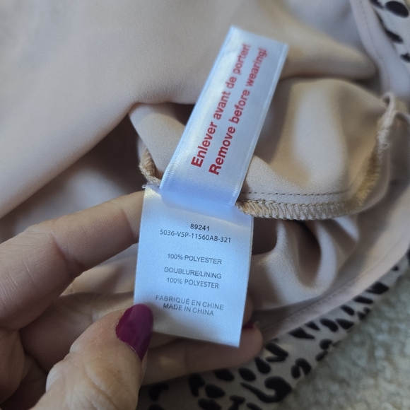 NWT Laura Sleeveless Leopard Print Top – Size 22 / 3X - Picture 8 of 9